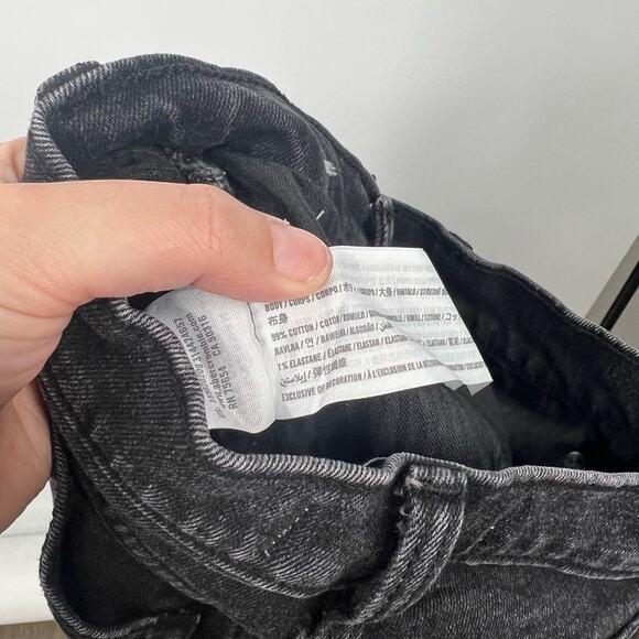 Abercrombie & Fitch The Ankle Straight Jeans Ultra High Rise SHORT - Picture 8 of 8